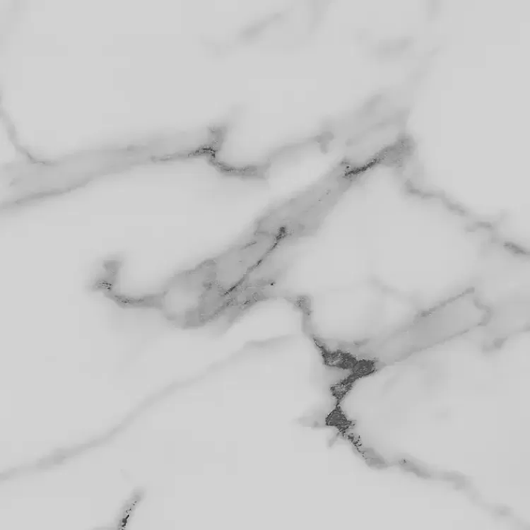 white_marble_two_tiered_metal_accent_table_4.webp Marble Two Tiered Metal Accent Table>Kirklands Home Outlet