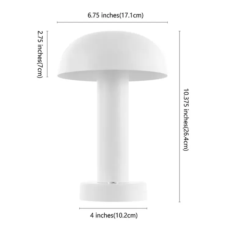 Metal LED Cordless Touch Lamp, 10 in.>Kirklands Home Outlet