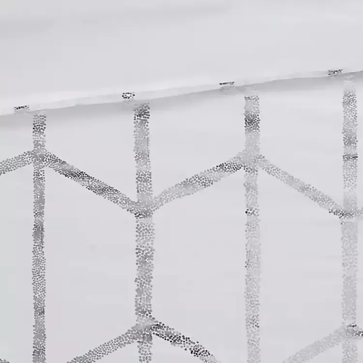 white_metallic_pc_twintwin_xl_comforter_set_7.webp White Metallic 4-pc. Twin/Twin XL Comforter Set>Kirklands Home Clearance