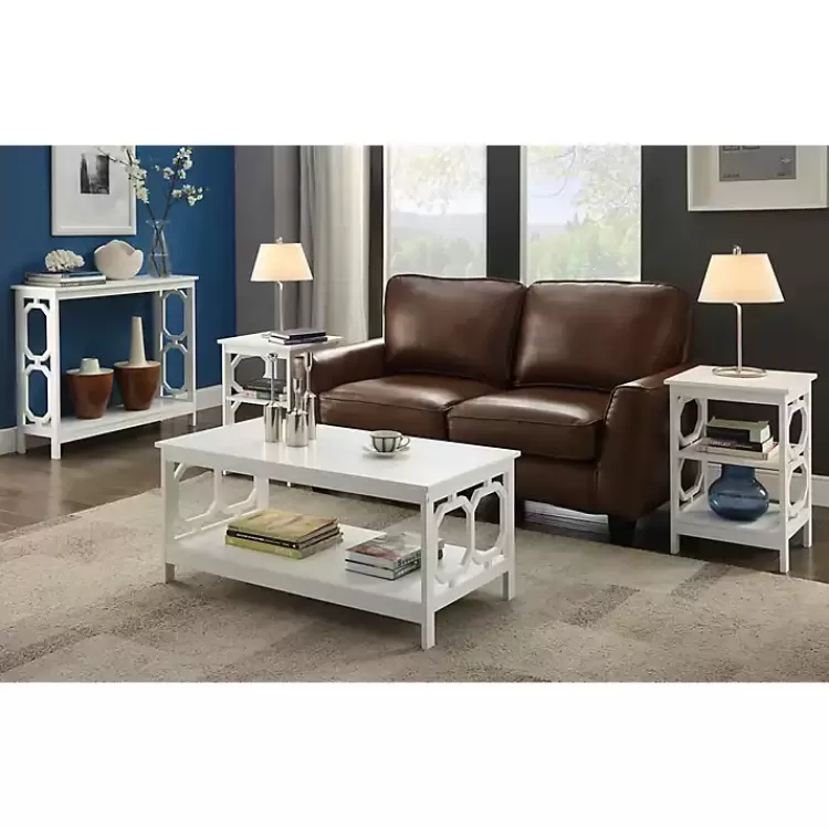 Octagon 2-Shelf Accent Table>Kirklands Home Best Sale