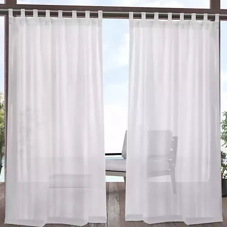 Outdoor Miami Curtain Panel Set, 96 in.>Kirklands Home Store