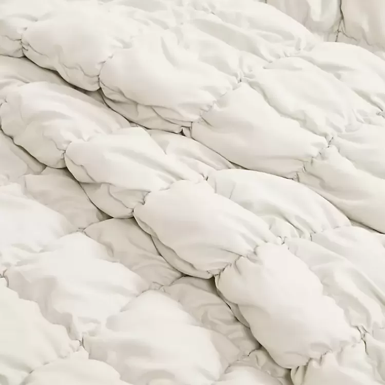 white_puff_pc_fullqueen_comforter_set_4.webp Puff 3-pc. Full/Queen Comforter Set>Kirklands Home Fashion
