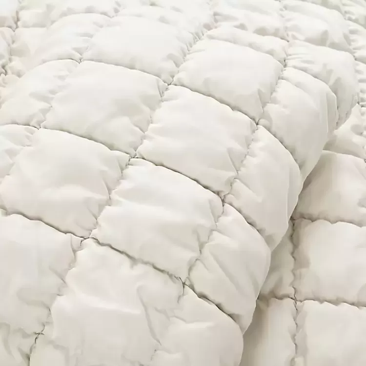 white_puff_pc_fullqueen_comforter_set_5.webp Puff 3-pc. Full/Queen Comforter Set>Kirklands Home Fashion