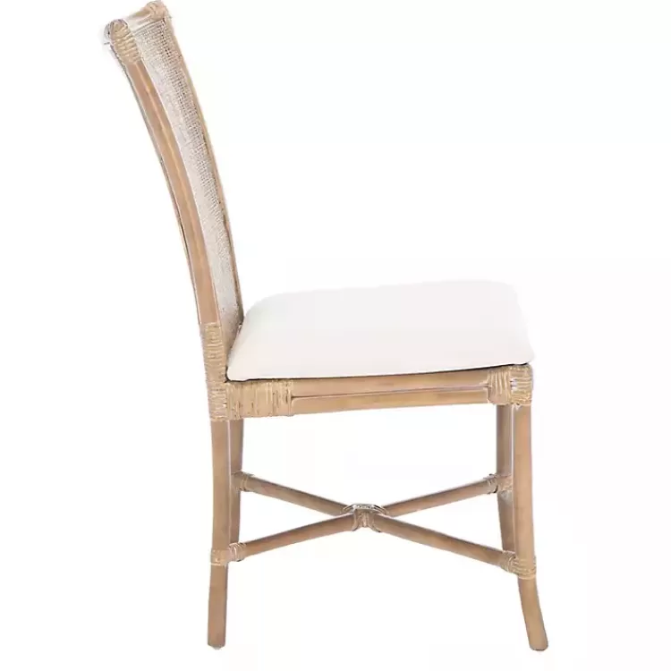 white_rattan_chiara_dining_chairs_set_of__8.webp Rattan Chiara Dining Chairs, Set of 2>Kirklands Home Hot