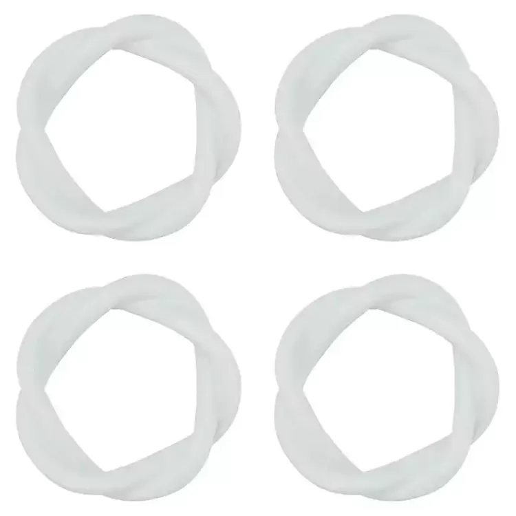 Resin Twisted Napkin Rings, Set of 4>Kirklands Home Cheap