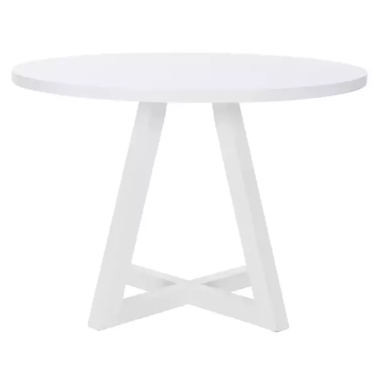 Round Criss-Cross Base Dining Table>Kirklands Home Online