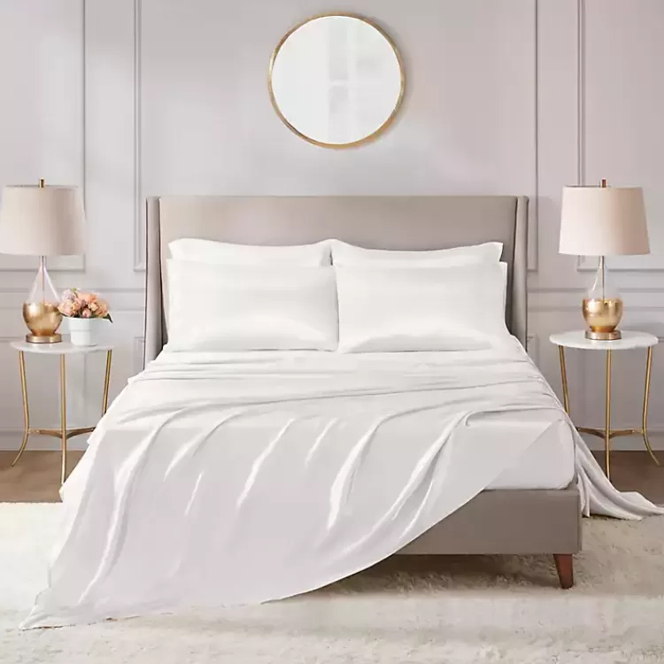 Satin 6-pc. King Sheet Set>Kirklands Home Shop