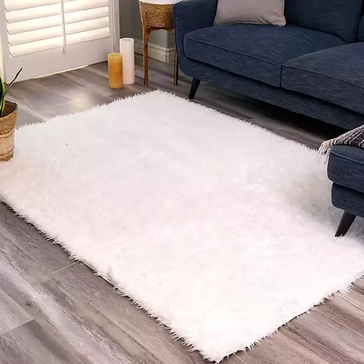 Shag Washable Area Rug, 5x7>Kirklands Home Flash Sale