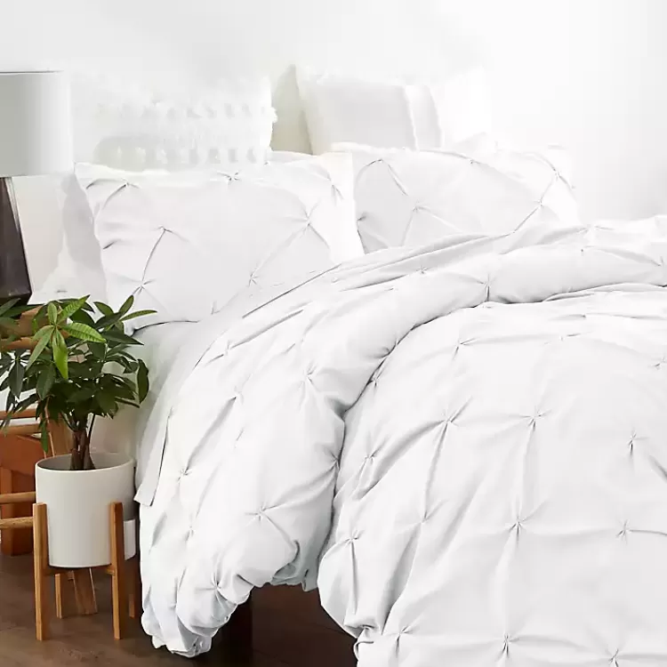 Soft Pinched 3-pc. Twin Duvet Cover Set>Kirklands Home Fashion