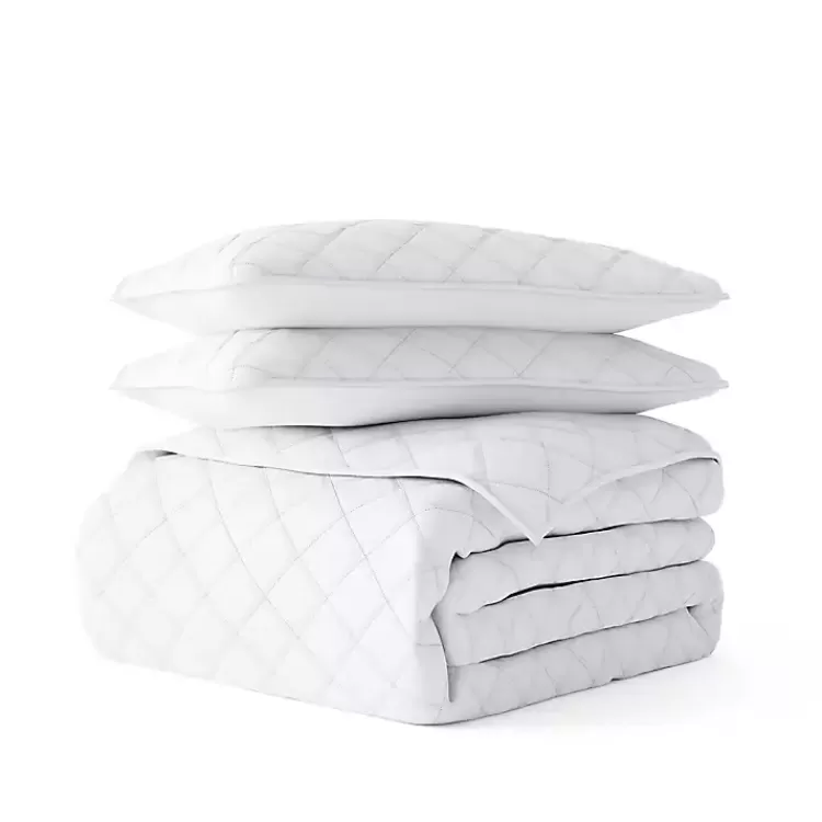 Stitched Diamond 3-pc. King Quilt Set>Kirklands Home Shop