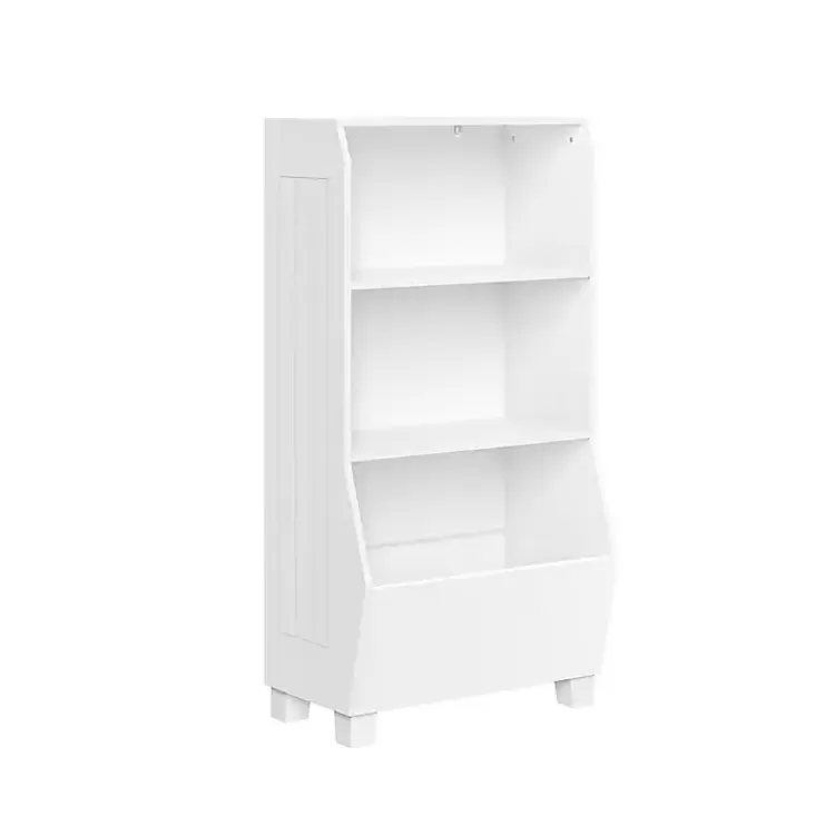 White Toy Organizer Cubby Bookshelf>Kirklands Home Sale