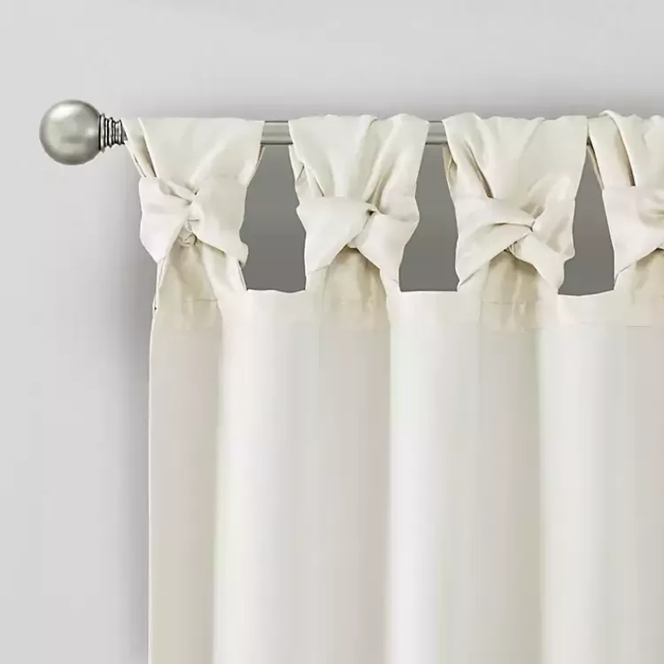 white_twist_top_curtain_panel__in_2.webp Twist Top Curtain Panel, 95 in.>Kirklands Home Sale