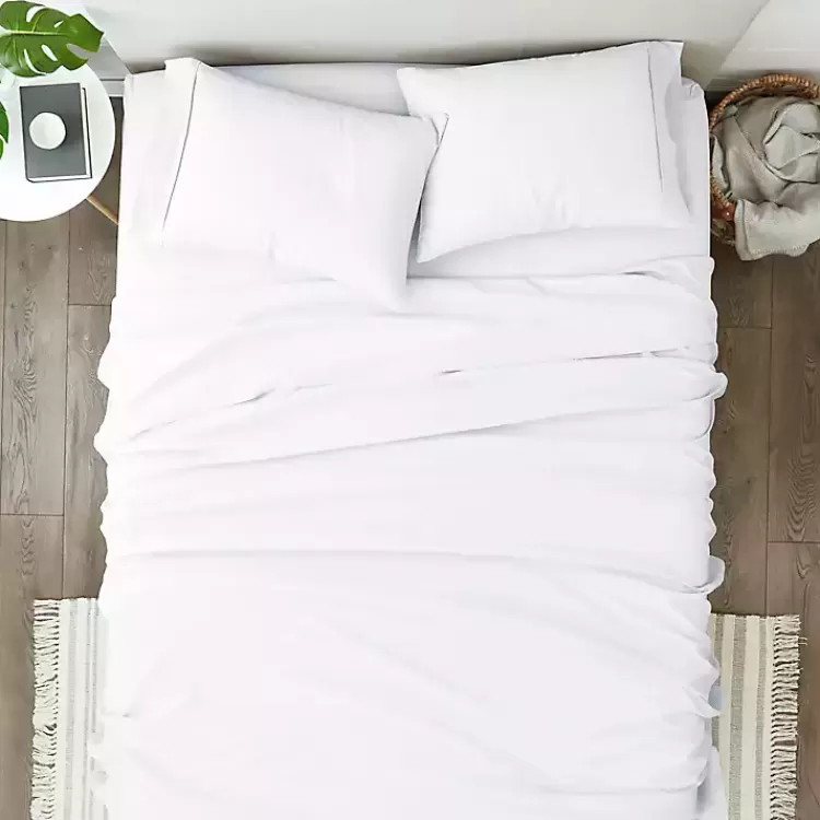 white_ultra_soft_pc_king_sheet_set_2.webp Ultra Soft 4-pc. King Sheet Set>Kirklands Home Hot