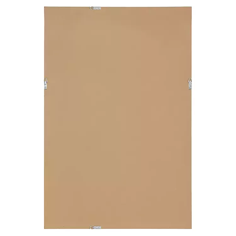 White Vintage Beaded Wall Mirror, 36 in.>Kirklands Home Outlet