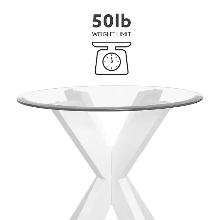 white_wood_and_glass_top_xbase_accent_table_10.webp Wood and Glass Top X-Base Accent Table>Kirklands Home Sale