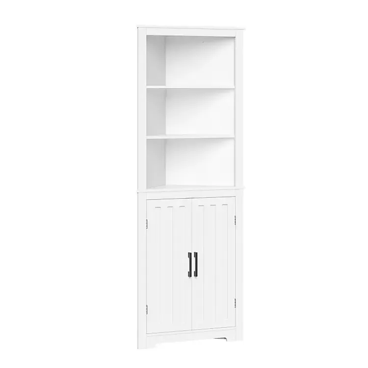 Wood 2-Door Corner Storage Cabinet>Kirklands Home New