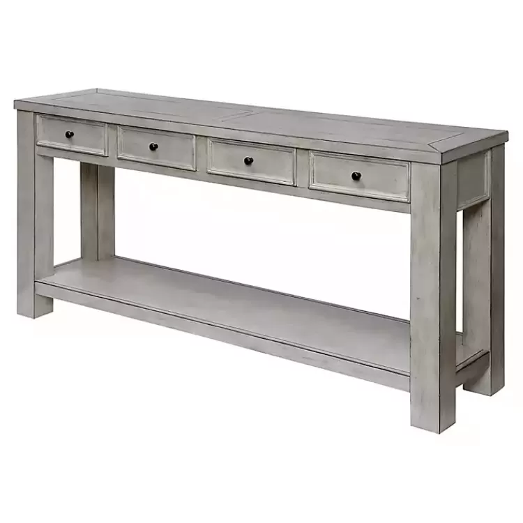 Wood 4-Drawer Farmhouse Console Table>Kirklands Home Best