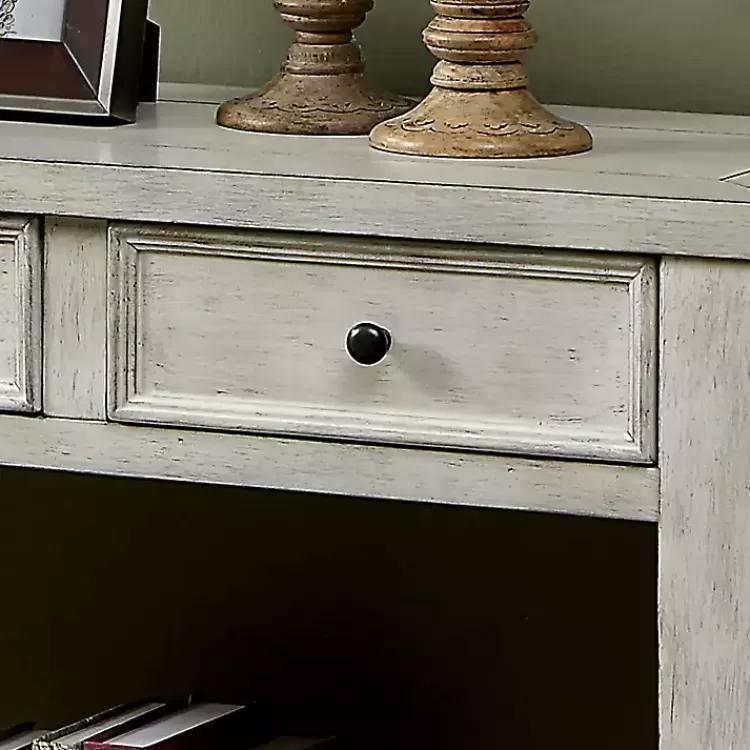 white_wood_drawer_farmhouse_console_table_6.webp Wood 4-Drawer Farmhouse Console Table>Kirklands Home Best