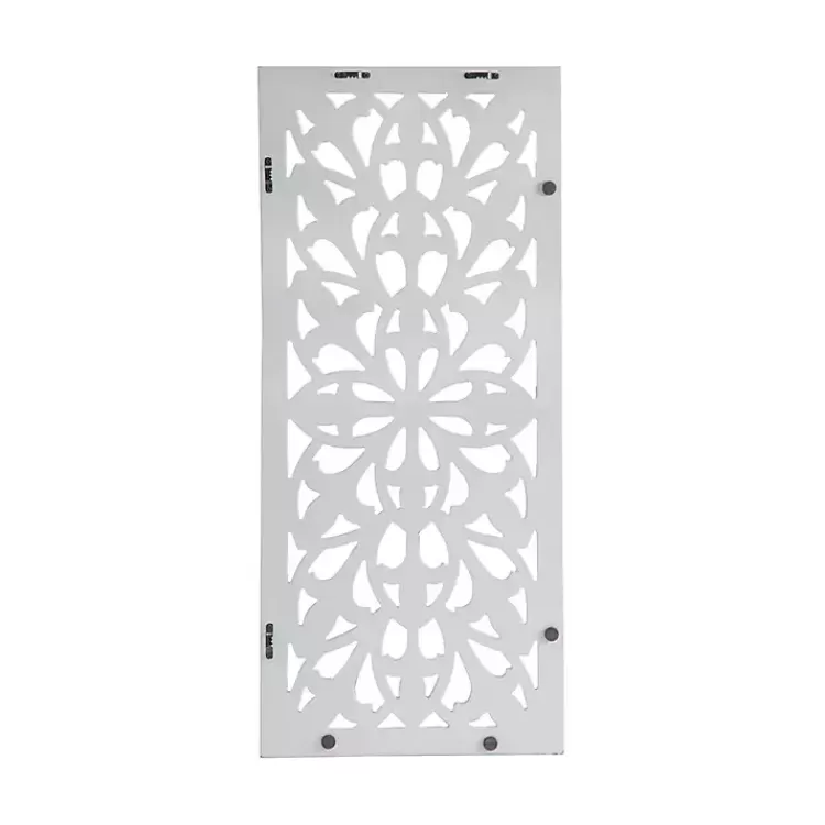 white_wood_medallion_august_wall_plaque_6.webp Wood Medallion August Wall Plaque>Kirklands Home Outlet