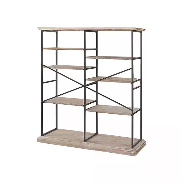 whitewashed_etagere_industrial_bookcase_2.webp Whitewashed Etagere Industrial Bookcase>Kirklands Home Clearance