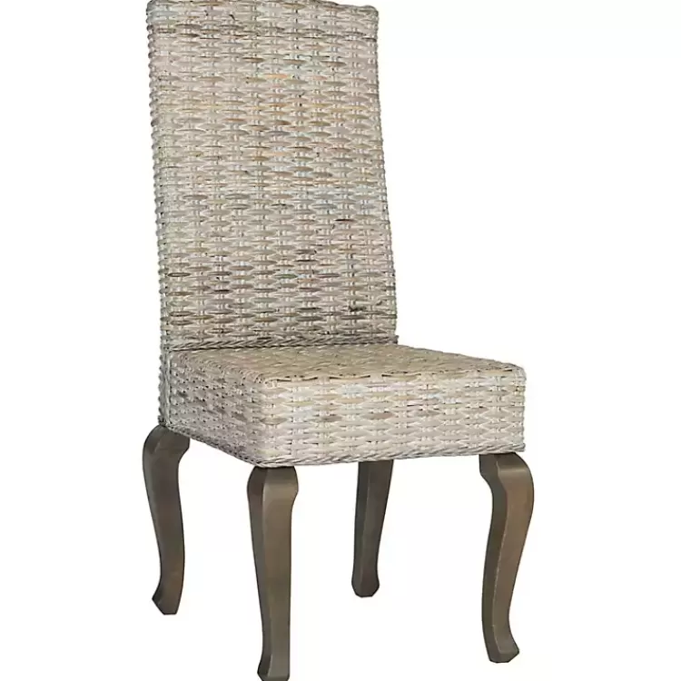 whitewashed_kubu_rattan_dining_chairs_set_of__7.webp Whitewashed Kubu Rattan Dining Chairs, Set of 2>Kirklands Home Discount
