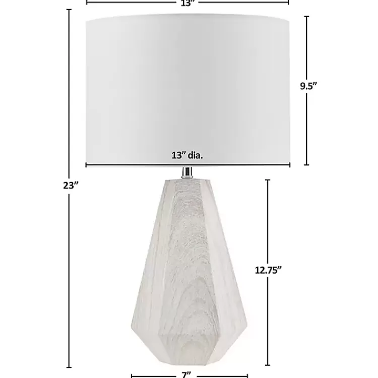 whitewashed_wood_flynn_table_lamp_8.webp washed Wood Flynn Table Lamp>Kirklands Home Discount