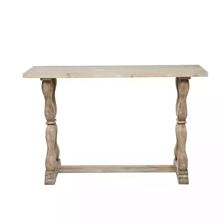 whitewashed_wood_trestle_base_console_table_3.webp Whitewashed Wood Trestle Base Console Table>Kirklands Home Fashion