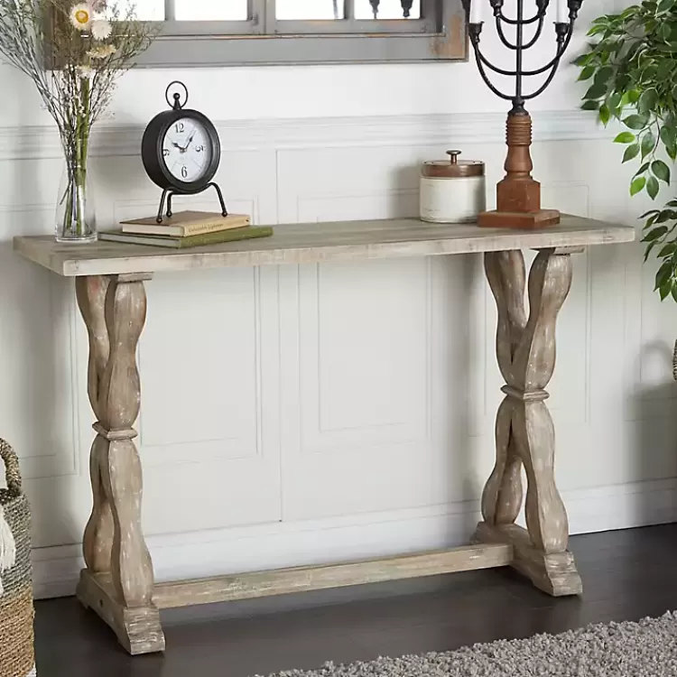 whitewashed_wood_trestle_base_console_table_5.webp Whitewashed Wood Trestle Base Console Table>Kirklands Home Fashion
