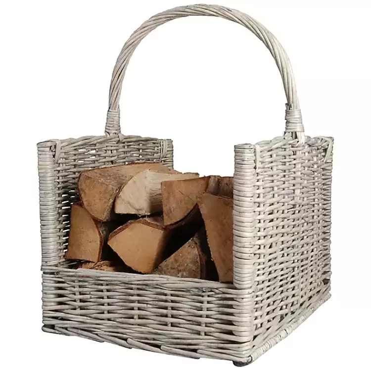 Willow Branch Firewood Basket>Kirklands Home Fashion