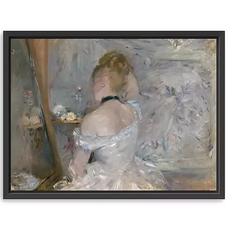 Woman At Her Toilette Framed Canvas Art Print>Kirklands Home Flash Sale