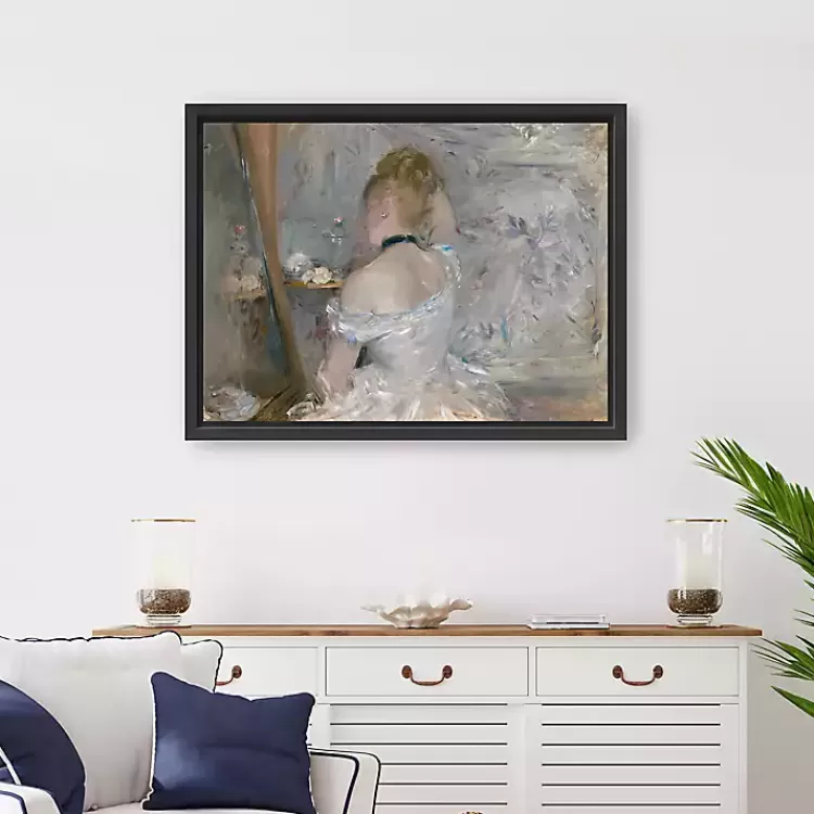 Woman At Her Toilette Framed Canvas Art Print>Kirklands Home Flash Sale