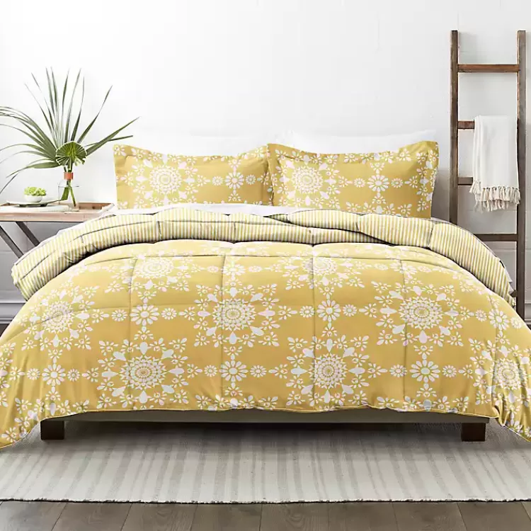 Daisy Medallion King 3-pc. Comforter Set>Kirklands Home Hot