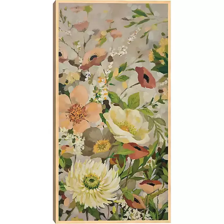 Flowers Framed Canvas Art Print>Kirklands Home Best