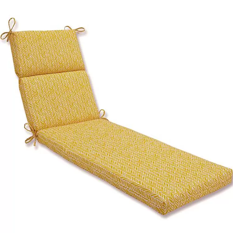 Herringbone Outdoor Chaise Cushion>Kirklands Home Online