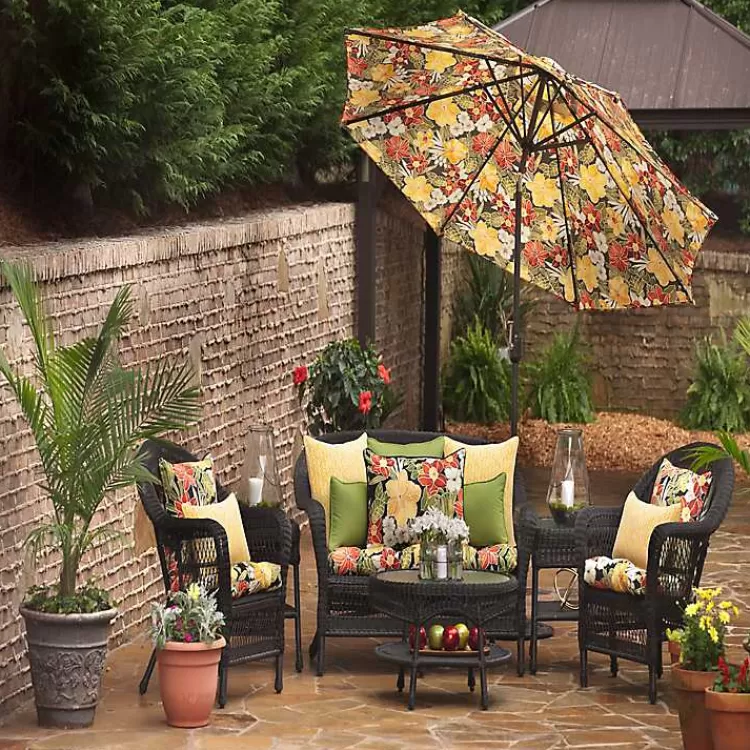 Herringbone Outdoor Long Pillows, Set of 2>Kirklands Home Best