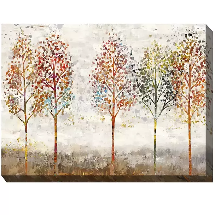Young Forest Trees Outdoor Canvas Art Print>Kirklands Home New
